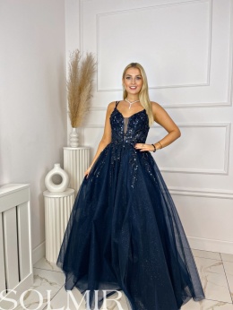 Sukienka MALEDIWA BIS granat