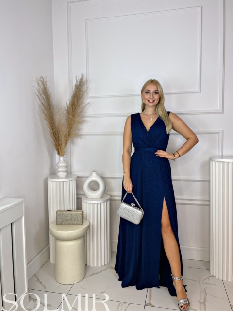 Sukienka SALMARA granat