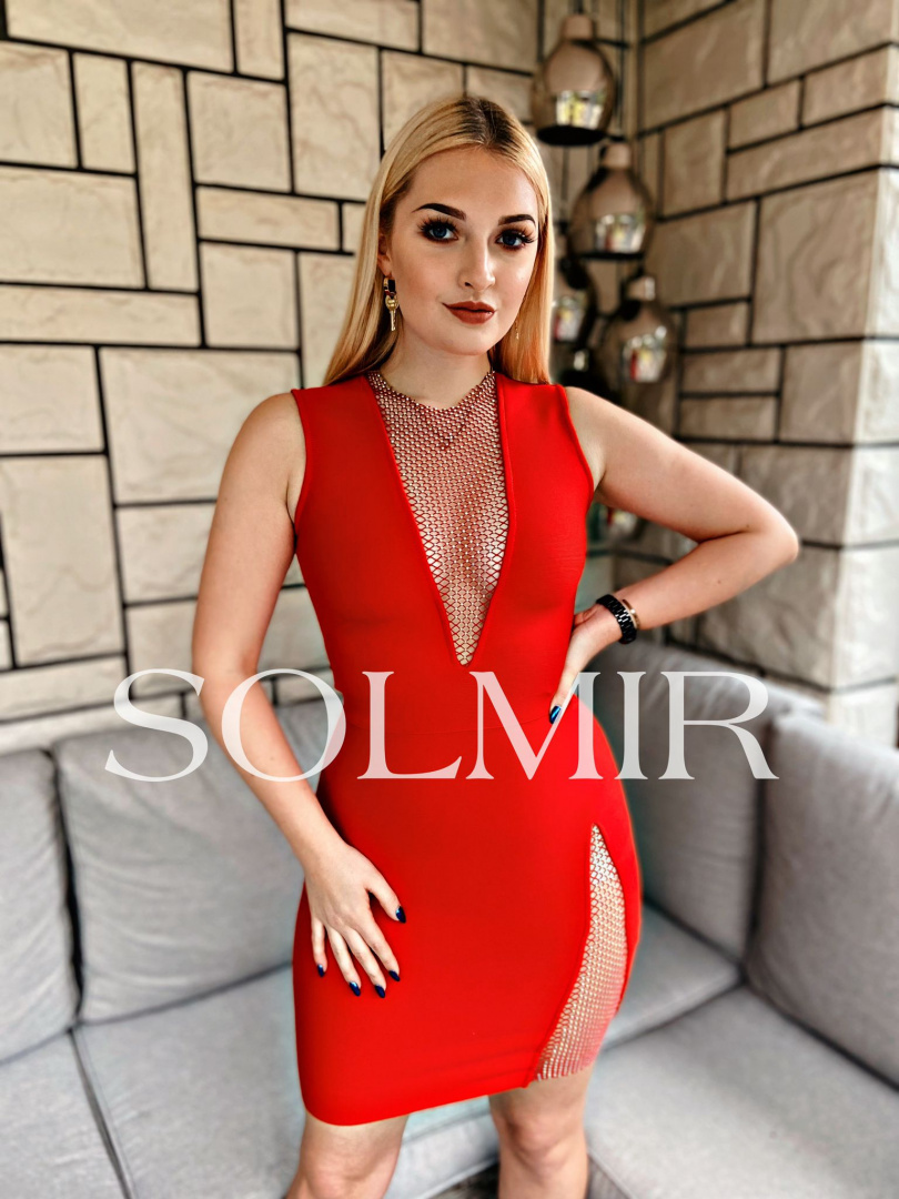 Sukienka BLING czerwona Sukienka BLING czerwona