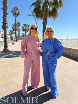 Komplet JELLY BIS jeansowy niebieski