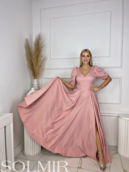 Sukienka CAMILLA pudrowy róż