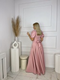 Sukienka CAMILLA pudrowy róż