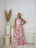 Sukienka FARIAS wzory słodki róż