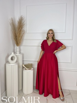 Sukienka LONNA malinowa czerwień