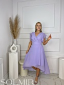 Sukienka MONKA lawendowy fiolet