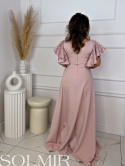 Sukienka ATENA pudrowy róż