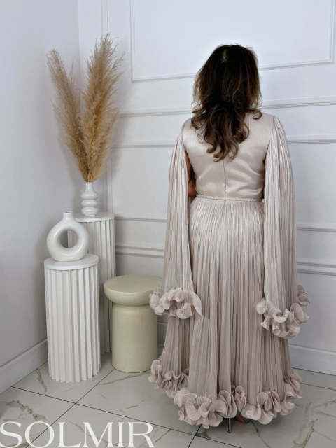 Sukienka premium RAFAELLA beż