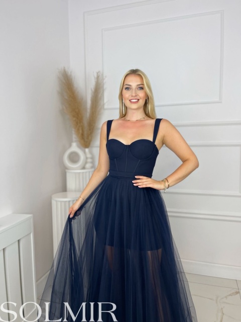 Sukienka BALERINA BIS granat