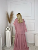 Sukienka ZAFIRA brudny róż