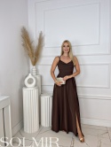 Sukienka VALERIA czekolada