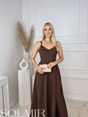 Sukienka VALERIA czekolada