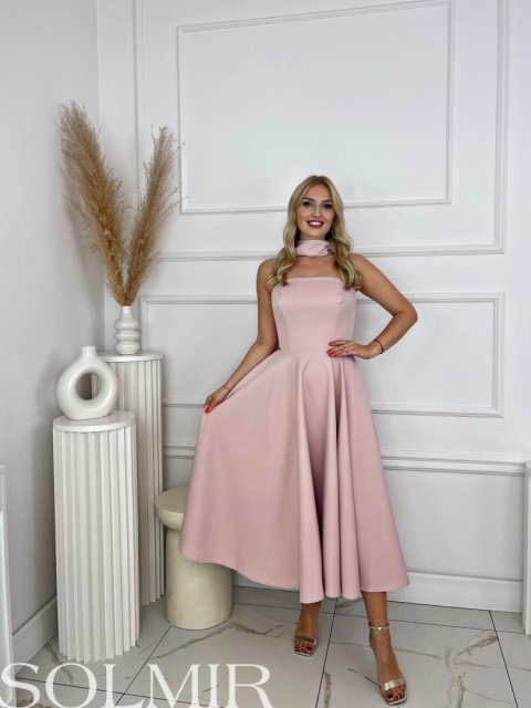 Sukienka VANESSA purdowy róż