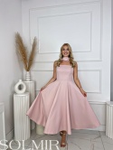 Sukienka VANESSA purdowy róż