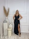 Sukienka DUSIA MAXI plus size czerń