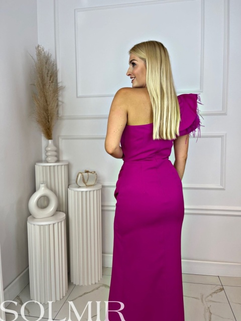Sukienka FLEUR MAXI fuksja