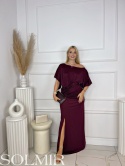 Sukienka TAMARA MAXI bordo