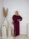 Sukienka TAMARA MAXI bordo