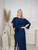 Sukienka TAMARA MAXI granat