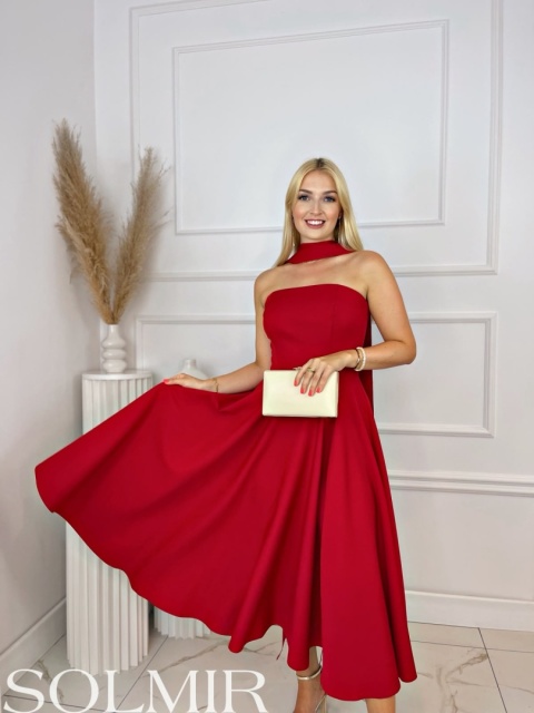 Sukienka VANESSA czerwień