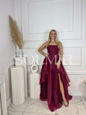 Sukienka MAESTRA malinowe bordo