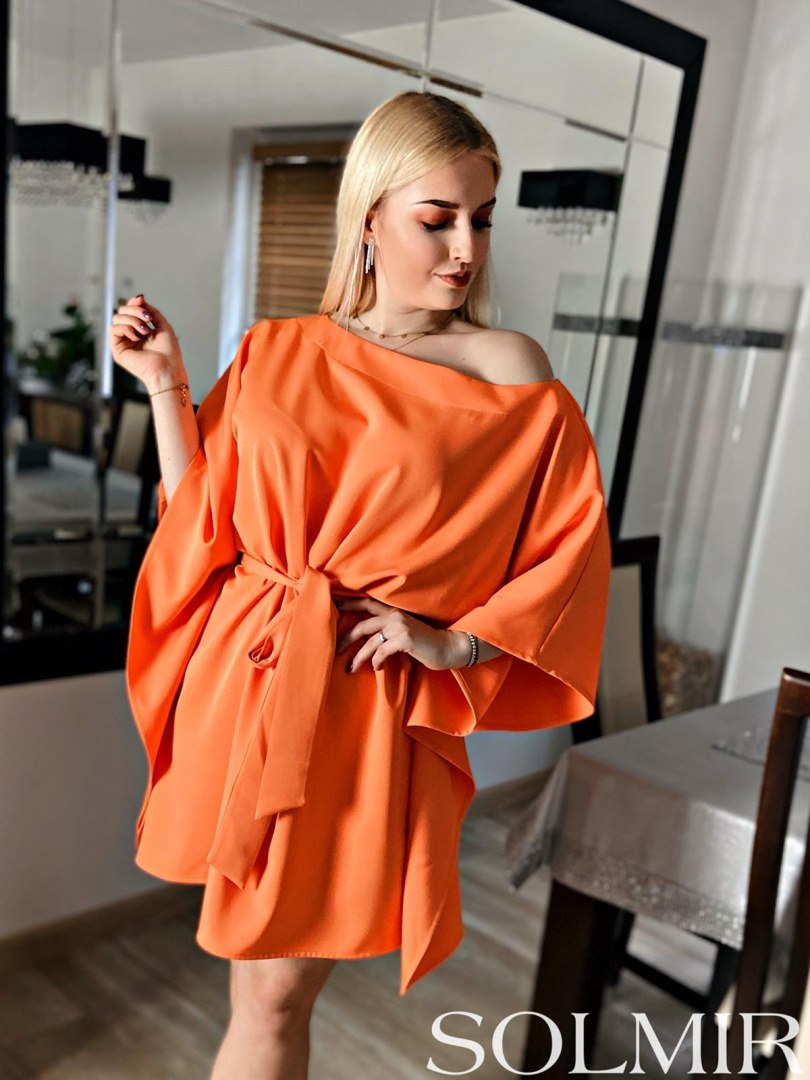 Sukienka ANITTA pomarańcz Sukienka ANITTA pomarańcz