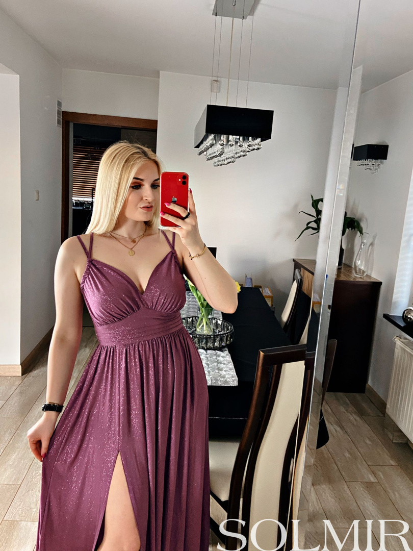 Sukienka GLIMMER jagoda Sukienka GLIMMER jagoda