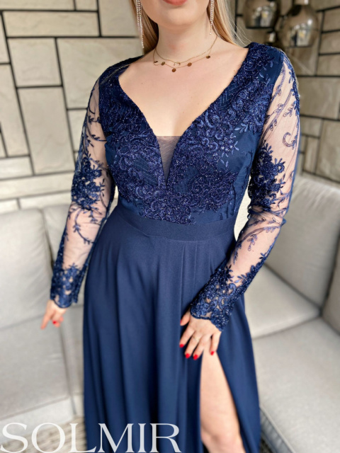 Sukienka MIRA granat Sukienka MIRA granat
