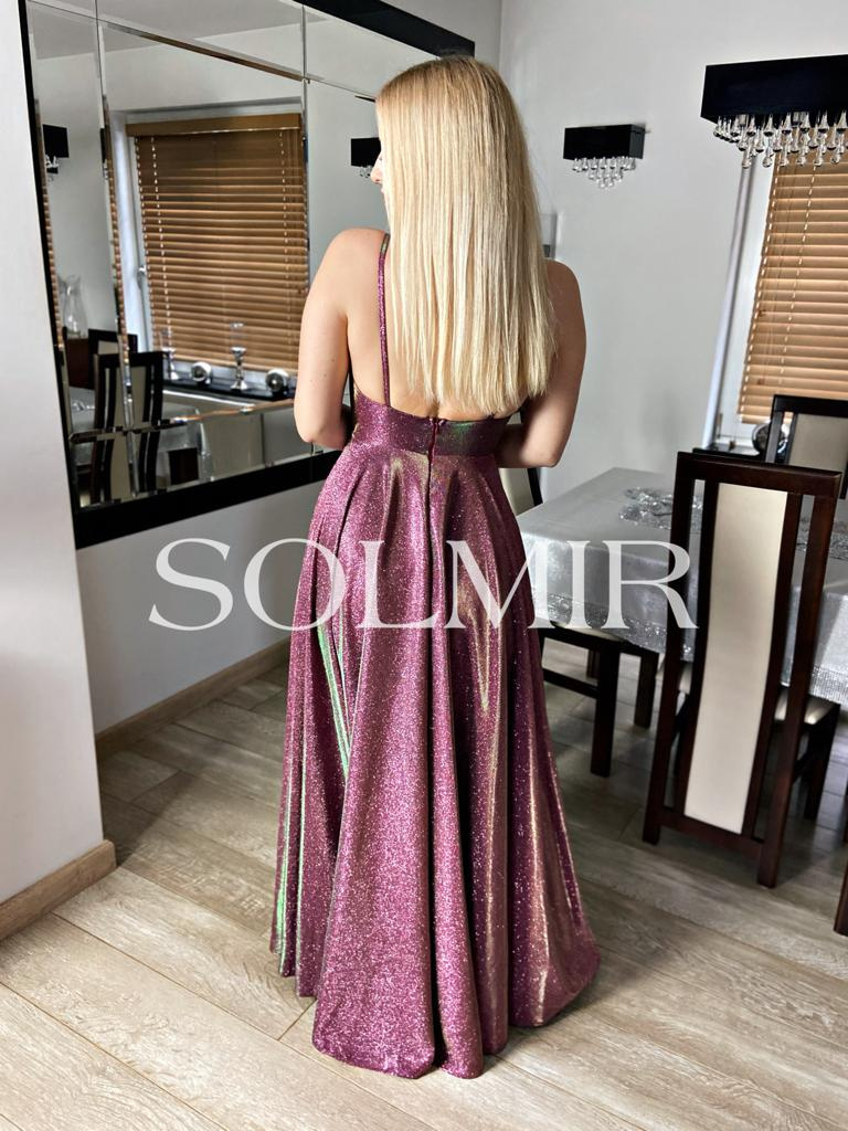 Sukienka ILONA jagoda Sukienka ILONA jagoda