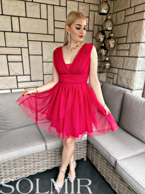 Sukienka LESLY fuksja Sukienka LESLY fuksja