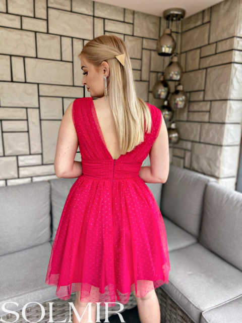 Sukienka LESLY fuksja Sukienka LESLY fuksja