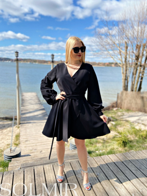 Sukienka LILA czerń Sukienka LILA czerń