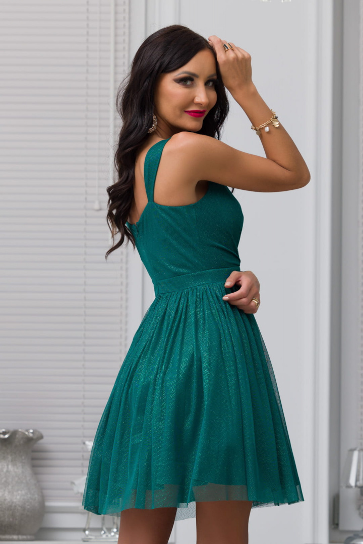 Sukienka DONNA mini zieleń Sukienka DONNA mini zieleń