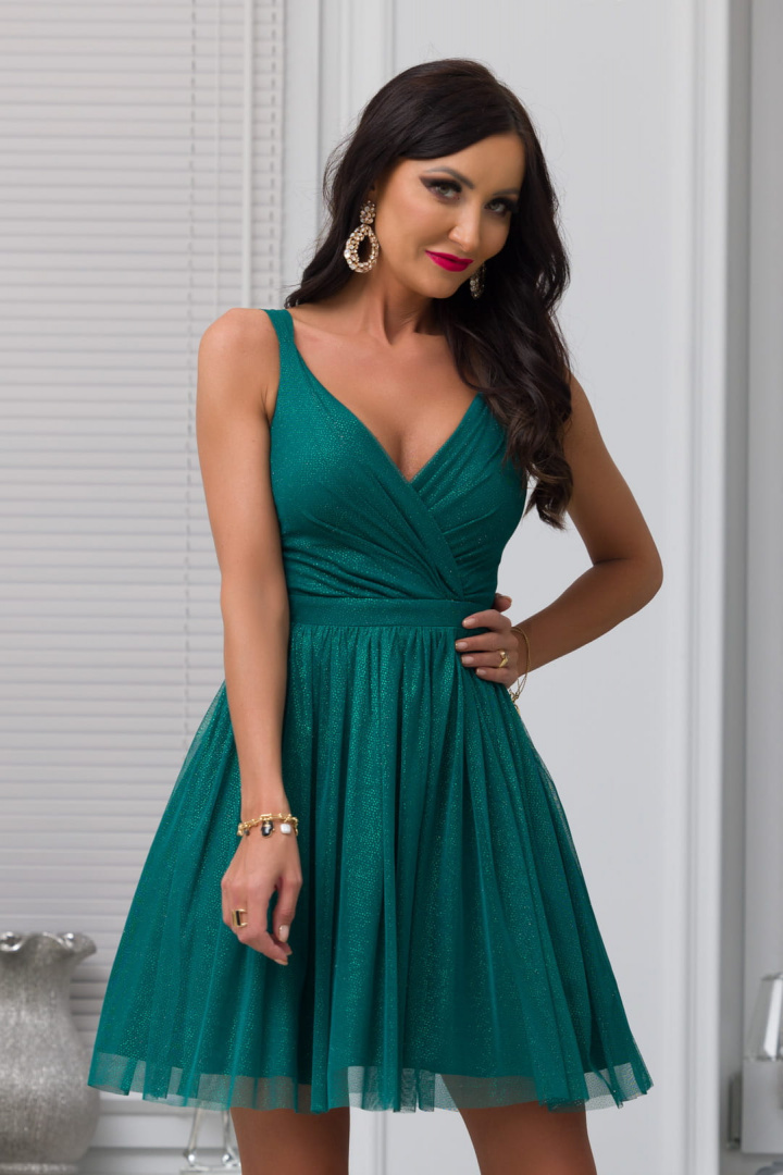 Sukienka DONNA mini zieleń Sukienka DONNA mini zieleń