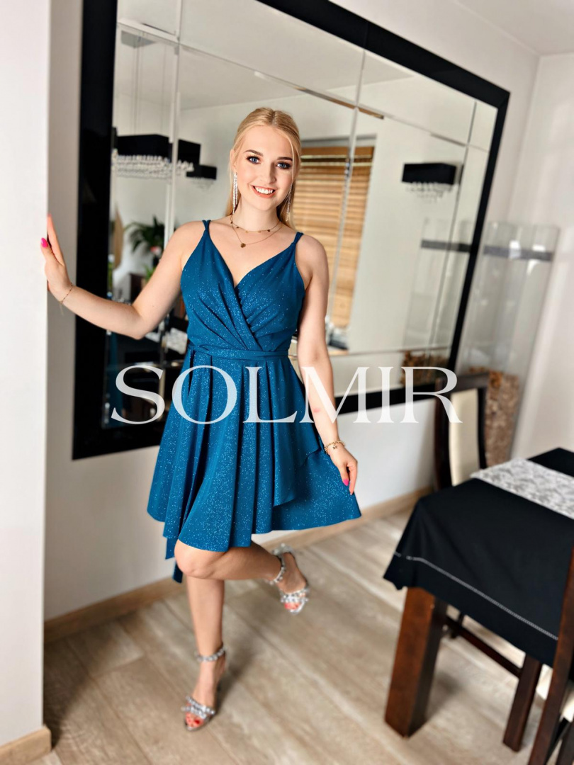 Sukienka PAULA morska zieleń Sukienka PAULA morska zieleń