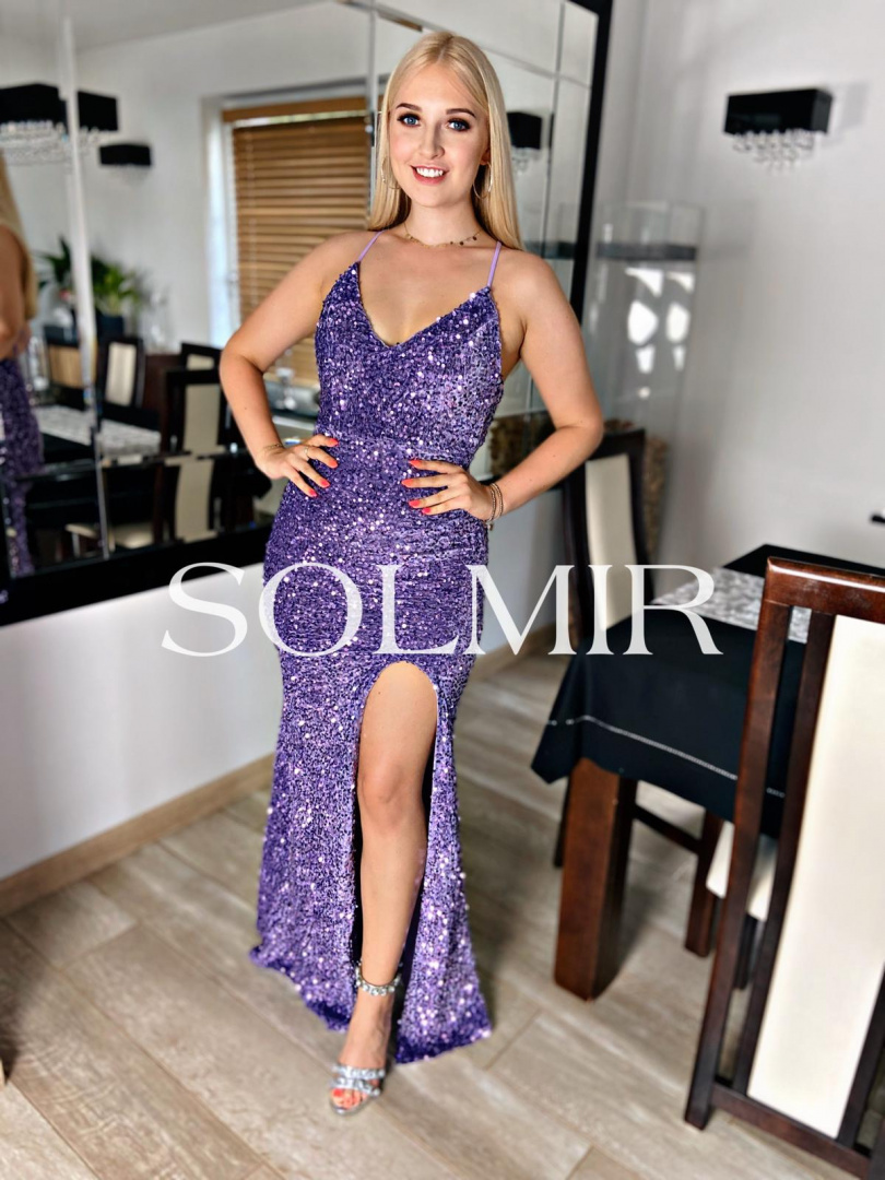 Sukienka OLIVE liliowy fiolet Sukienka OLIVE liliowy fiolet