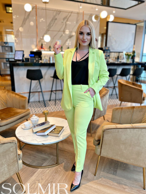 Garnitur LEMON limonkowa zieleń Garnitur LEMON limonkowa zieleń